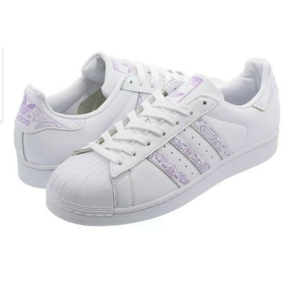 Adidas Originals Superstar “Purple Paisley Print”